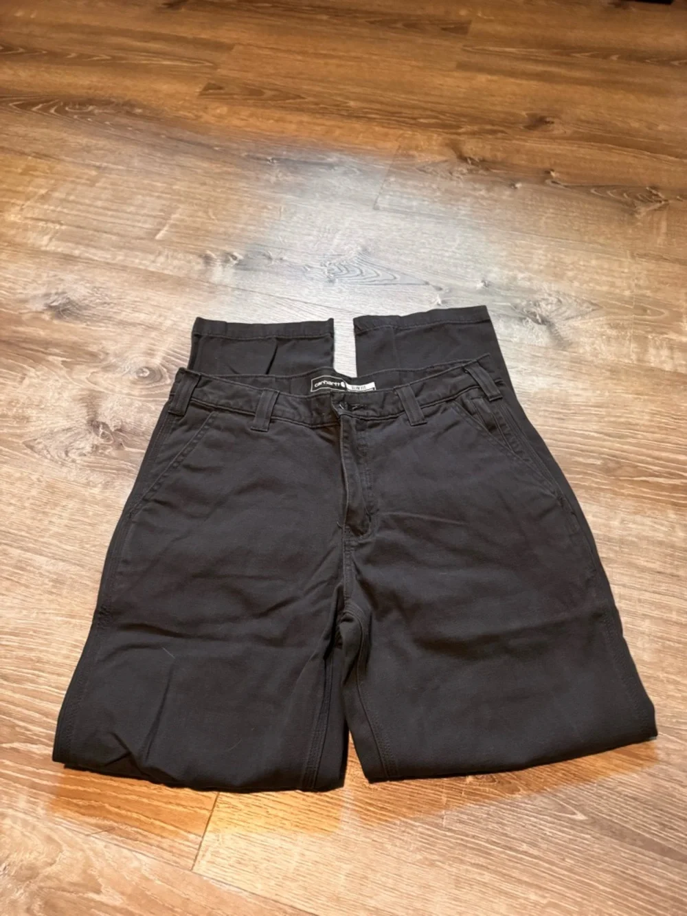 Carhartt dark gray jeans, slim fit, 33x30,